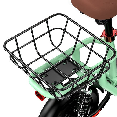 iScooter i12 Electric Scooter with Seat & Rear Basket, 500W iScooter i12 Electric Scooter with Seat & Rear Basket, 500W